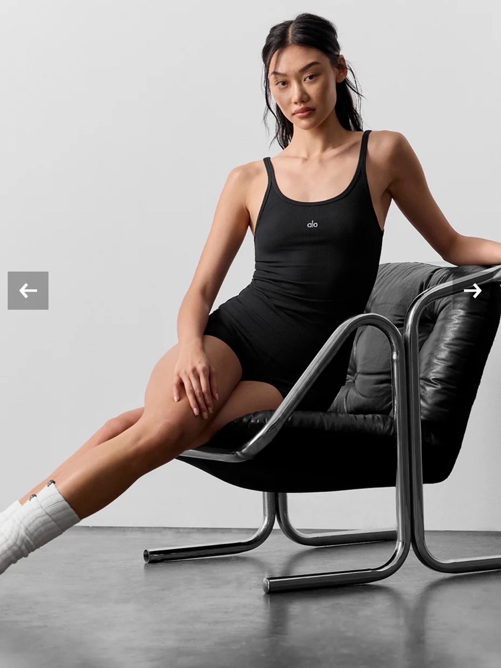 Alo Ribbed Prosper Tank - Picture 4 of 6